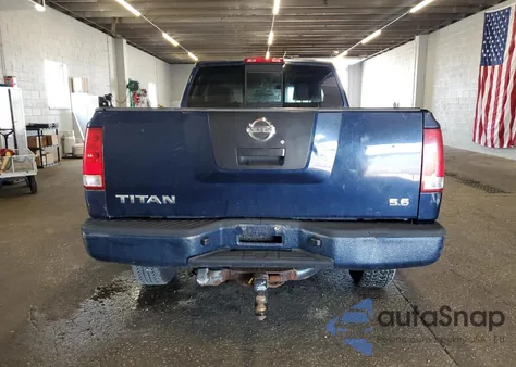 2007 Nissan Titan Xe из США, поврежденный, VIN 1N6BA06B07N208940